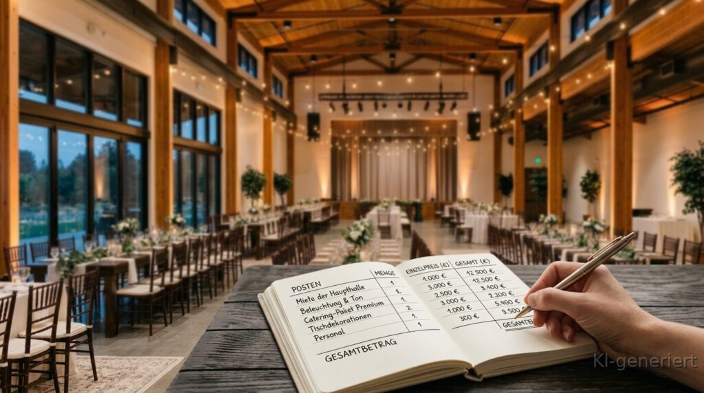 Location mieten: Was kostet eine Eventlocation? Preise und Faktoren